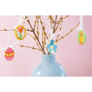 Mini DIY kit. Pske perleplade og rrperler