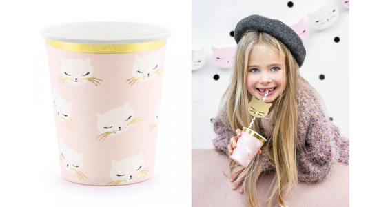 Papkrus,   Katte temafest. 6 stk.