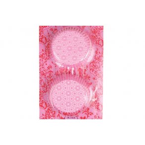 Rice muffinforme i papir. Lyserdt mnster.