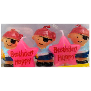 Fdselsdags kagelys, pirater srver