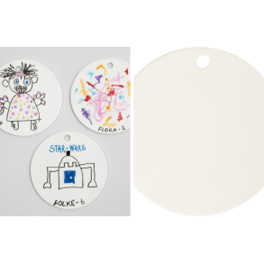 Platte, Dia 15 cm til dekoration 1. stk