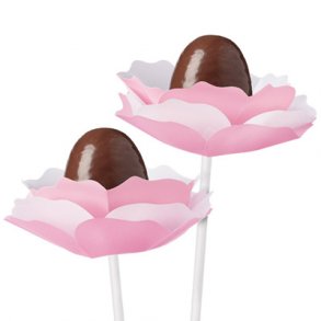 Blomsterpynt POP CAKES WRAPS, 8 stk