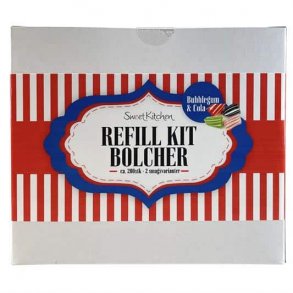 Bolsjest REFILL. Bubblegum og cola.