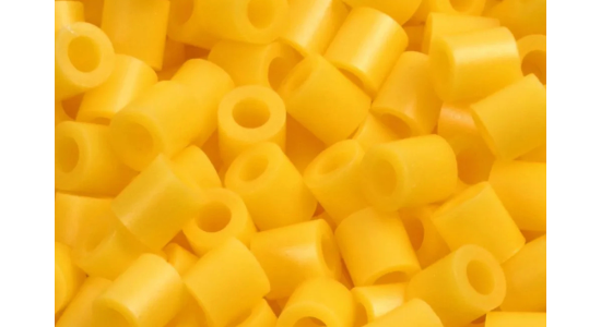 Rrperler,1100 stk, medium. GUL