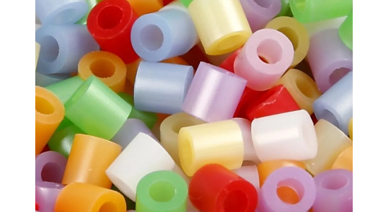 Rrperler,1100 stk, medium. Perlemorsfarver