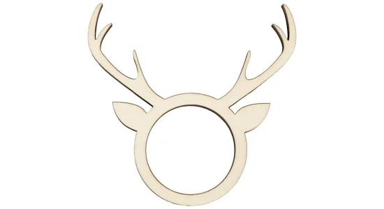 Servietring, Gevir. 4 stk.