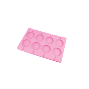 Silikone slikkepindeform. 8 stk.  5 cm