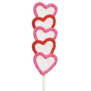 Heart Pops silikone kageform. CAKE POPS