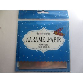 Karamelpapir, 100 stk