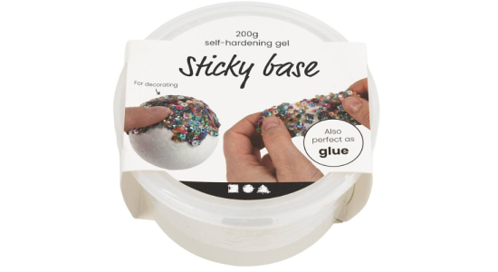 Sticky Base, selvh�rdende modellerings og kl�bemasse, 200 g