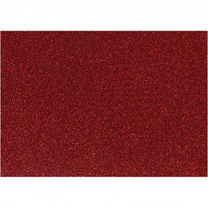 Strygestof,  transfer folie. Glitter.Rd