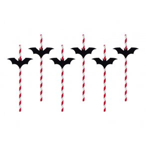 Sugerr med flagermus, 6 stk