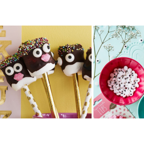 Sukkerjne til kagedekoration, 1 cm. 35 g