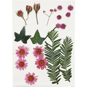 Trrede Blomster og blade, Lyserd. 