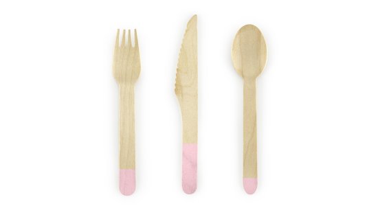 Tr engangsbestik, Lyserd. 6 st