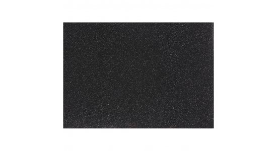 Strygestof,  transfer folie. Glitter. Sort