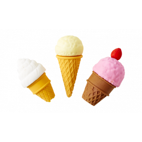 Mini viskelder. Isvaffel. 1. stk.