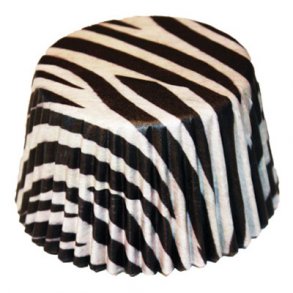 Kalas frm luksus muffinforme, Zebra