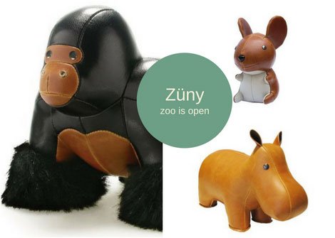 klo acceptere juni Happyhoola! Züny dørstoppere og bogstøtter og papirvægte. Se udvalget af de  forskellige Zuny dyr her.