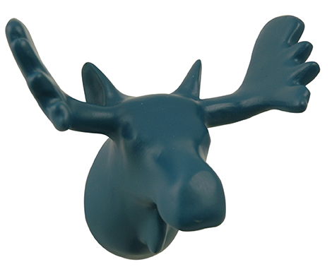 Moose, Elg knage fra Puhlmann. Mat petroleumsblå