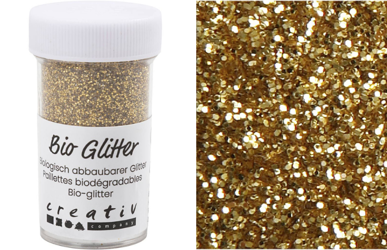 Bio-glimmer, 15 g, Guld