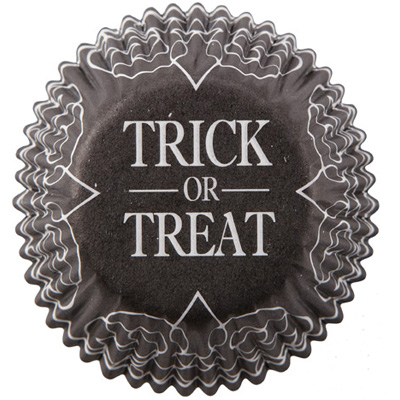 Se Halloween MINI muffinforme.TRICK or TREAT hos Happyhoola