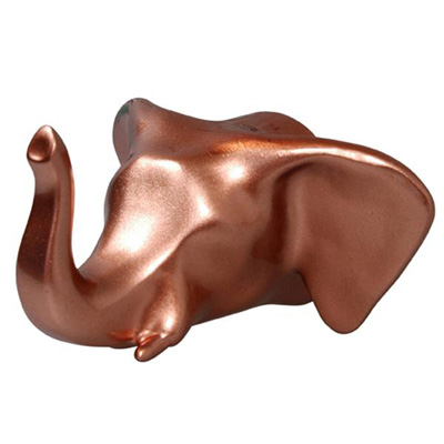 Elephant, Elefant knage. Kobber. Limited Edition.