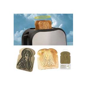 Holy Toast stempel til brd. Lav ristet brd med motiv p.