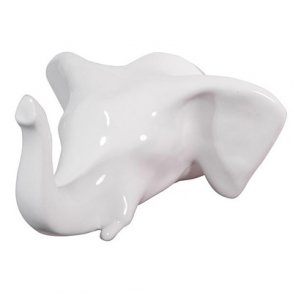 Elephant, Elefant knage fra Puhlmann. HVID