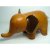 Zny Elefant. BRUN. Drstopper dyr, bogsttte. FRAGTFRI