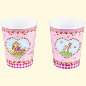 Prinsesse Lillefe papbgre med ddyr