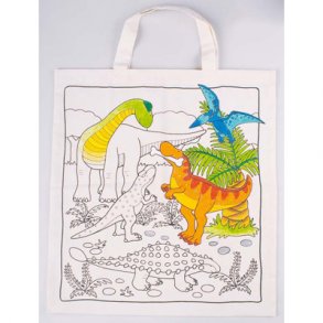 Mulepose til at dekorere. Dinosaurus.