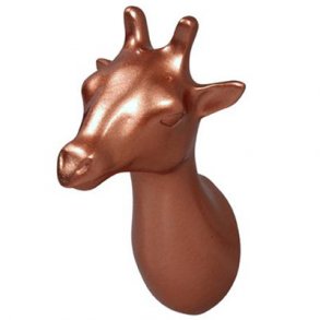 Giraffe, Giraf, Knage. Kobber. LIMITED EDITION